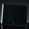 Black Mirror 12mm Bevel Plaque 10x8 inch, Single, Satin Boxed