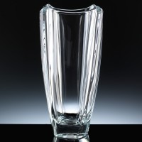 Bohemia Colosseum Crystal Vase 12 inch, Single, Satin Boxed