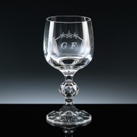 Claudia 5oz Port Glass, Pair, Satin Boxed