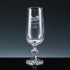 Crystal Gifts 6oz Champagne Flutes Birthday 30th, Single, Silver Boxed