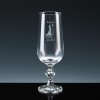 Crystal Gifts 6oz Champagne Flutes Mother Groom, Single, Silver Boxed
